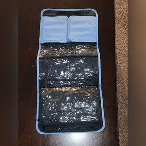 *CLEAN* BLUE MAKEUP/JEWELRY ORGANIZER